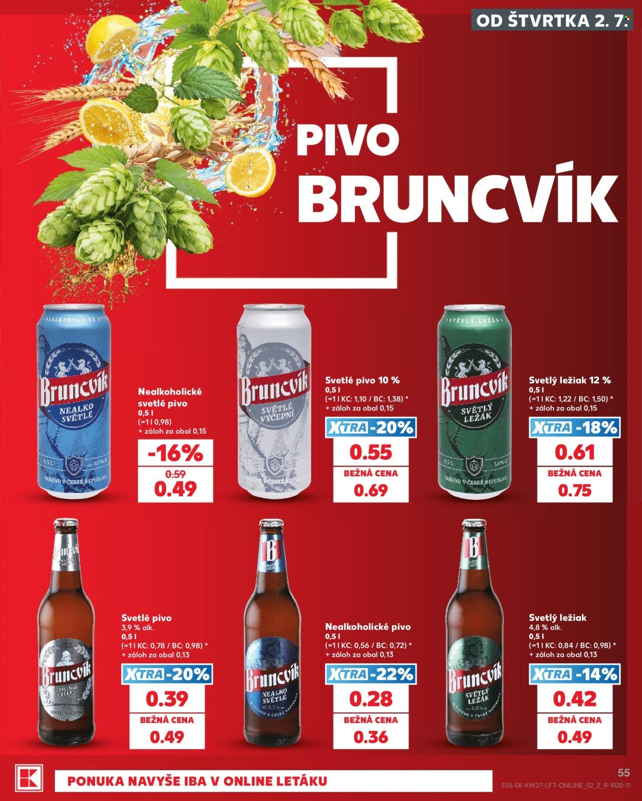KAUFLAND leták - Od štvrtka 2.7.2026