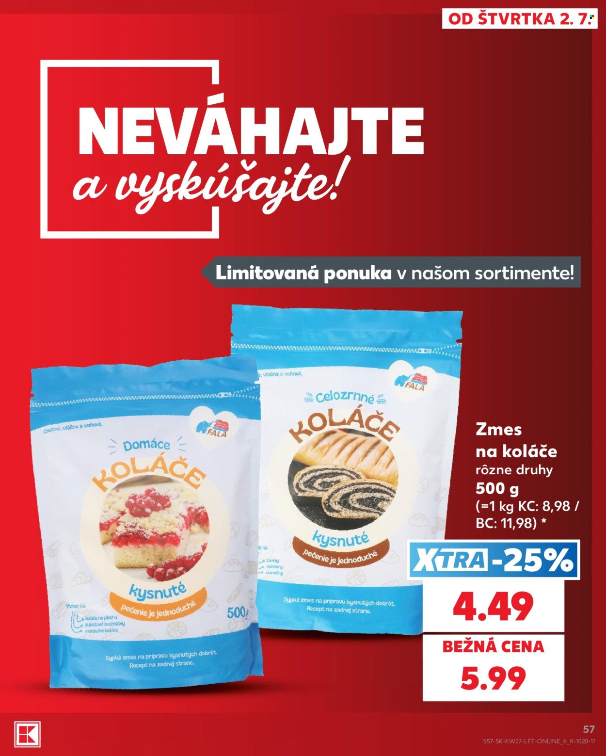 KAUFLAND leták - Od štvrtka 2.7.2026