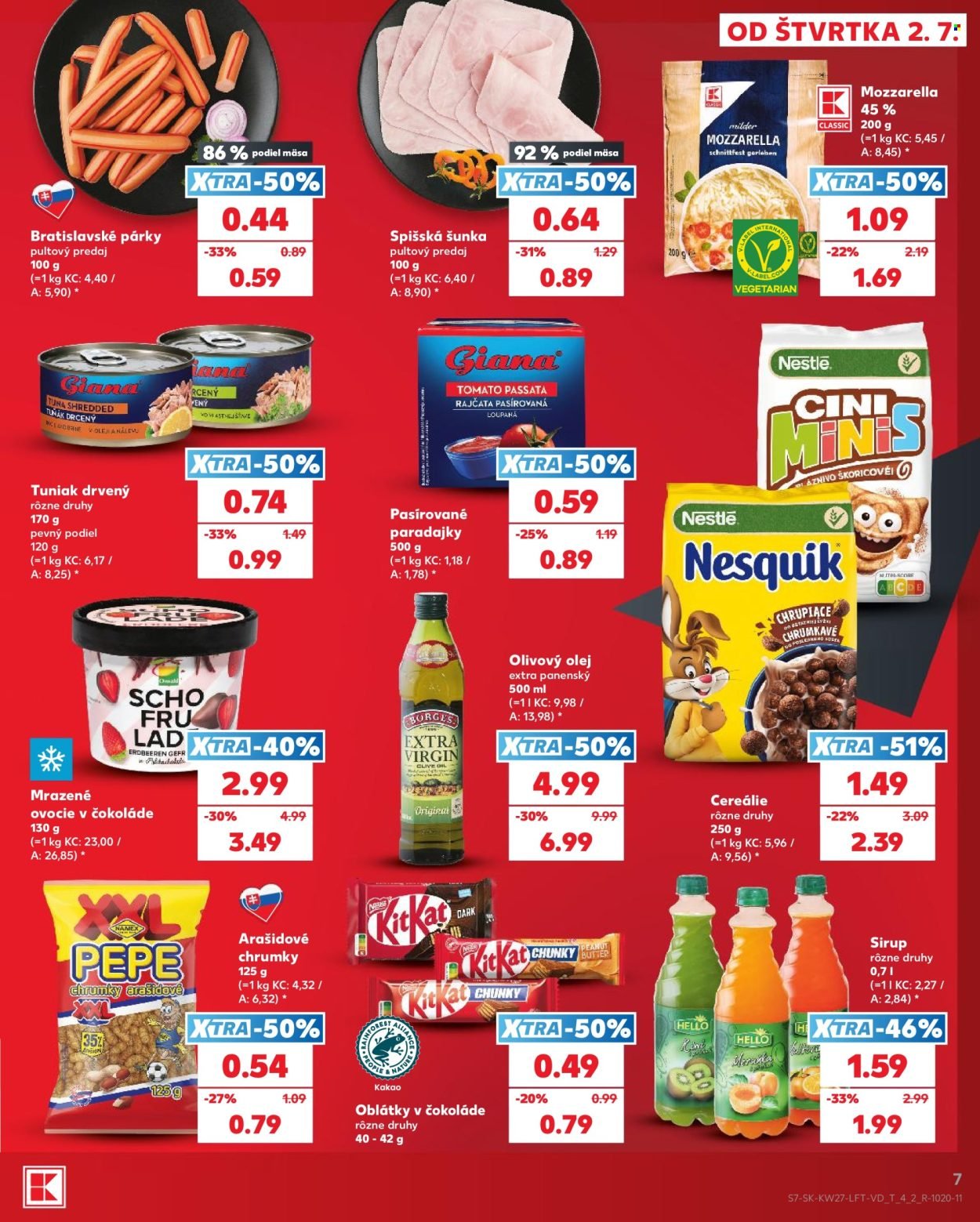 KAUFLAND leták - Od štvrtka 2.7.2026