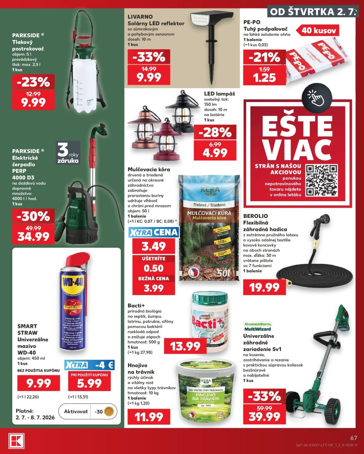 KAUFLAND leták - Od štvrtka 2.7.2026
