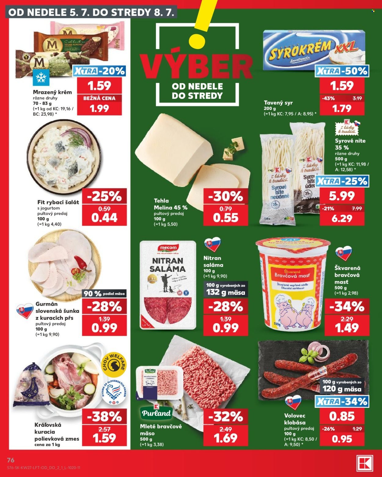 KAUFLAND leták - Od štvrtka 2.7.2026