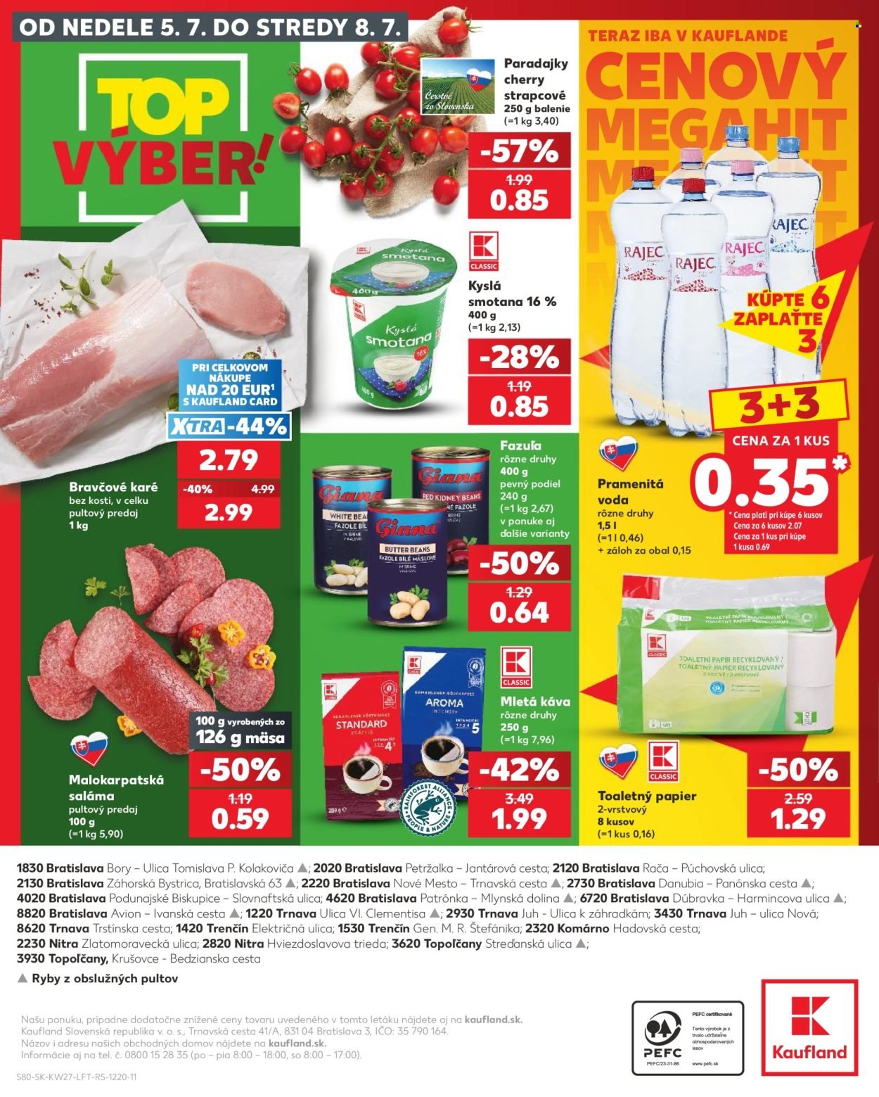 KAUFLAND leták - Od štvrtka 2.7.2026