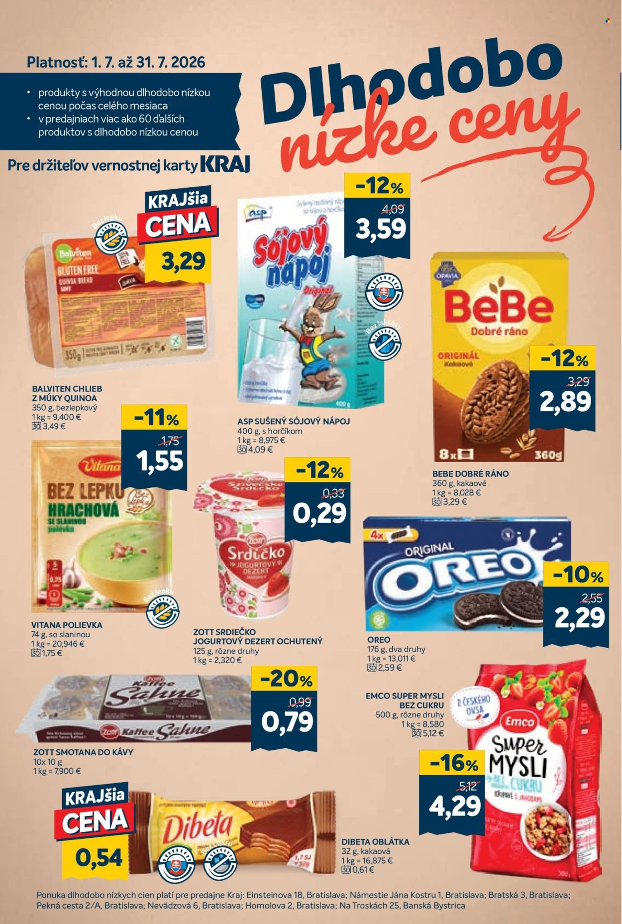 KRAJ leták - Od štvrtka 23.7.2026