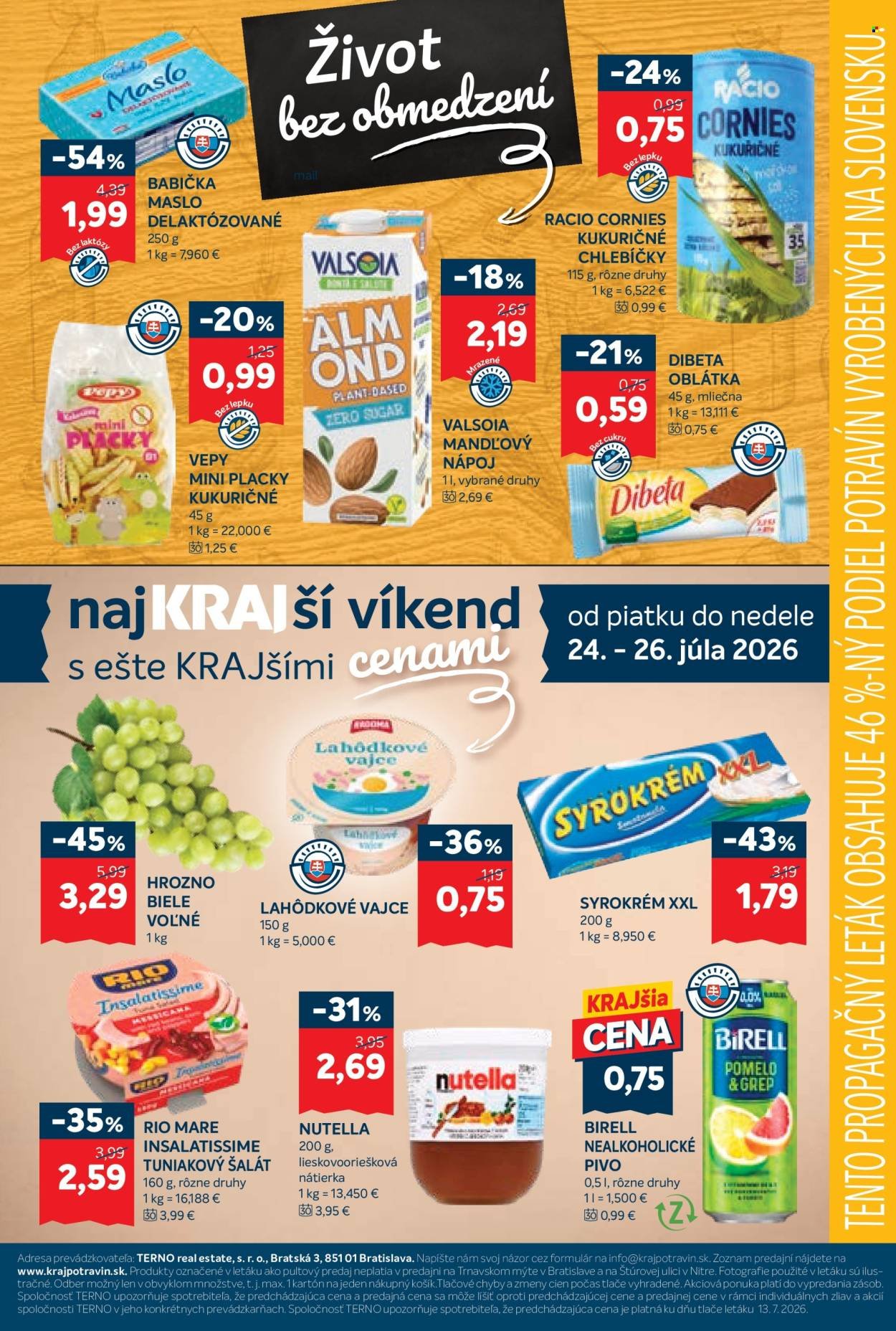 KRAJ leták - Od štvrtka 23.7.2026