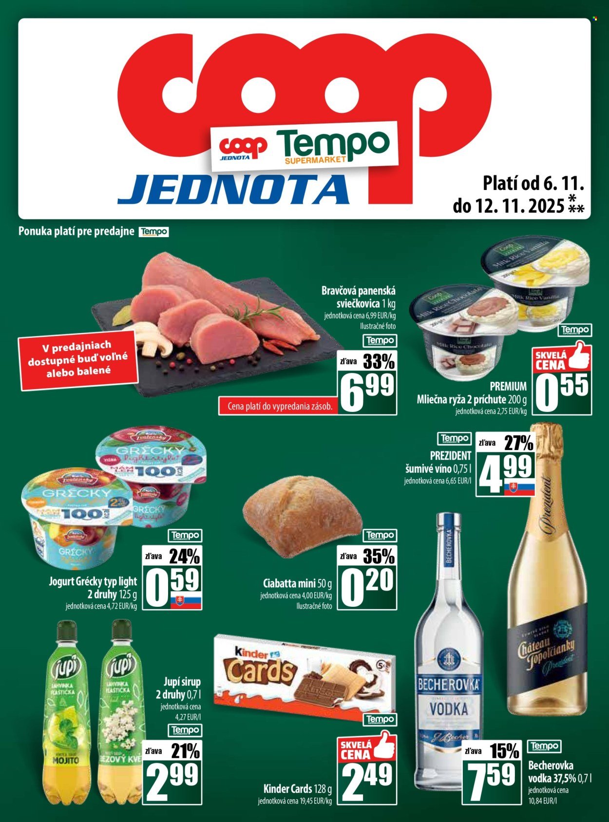 COOP JEDNOTA leták - Od štvrtka 6.11.2025 (2025-11-06 - 2025-11-12) | 25