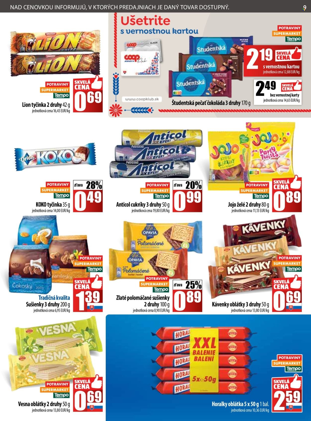 COOP JEDNOTA leták - Od štvrtka 6.11.2025 (2025-11-06 - 2025-11-12) | 9