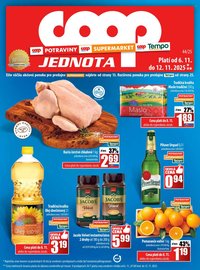 COOP JEDNOTA leták - Od štvrtka 6.11.2025 (2025-11-06 - 2025-11-12)