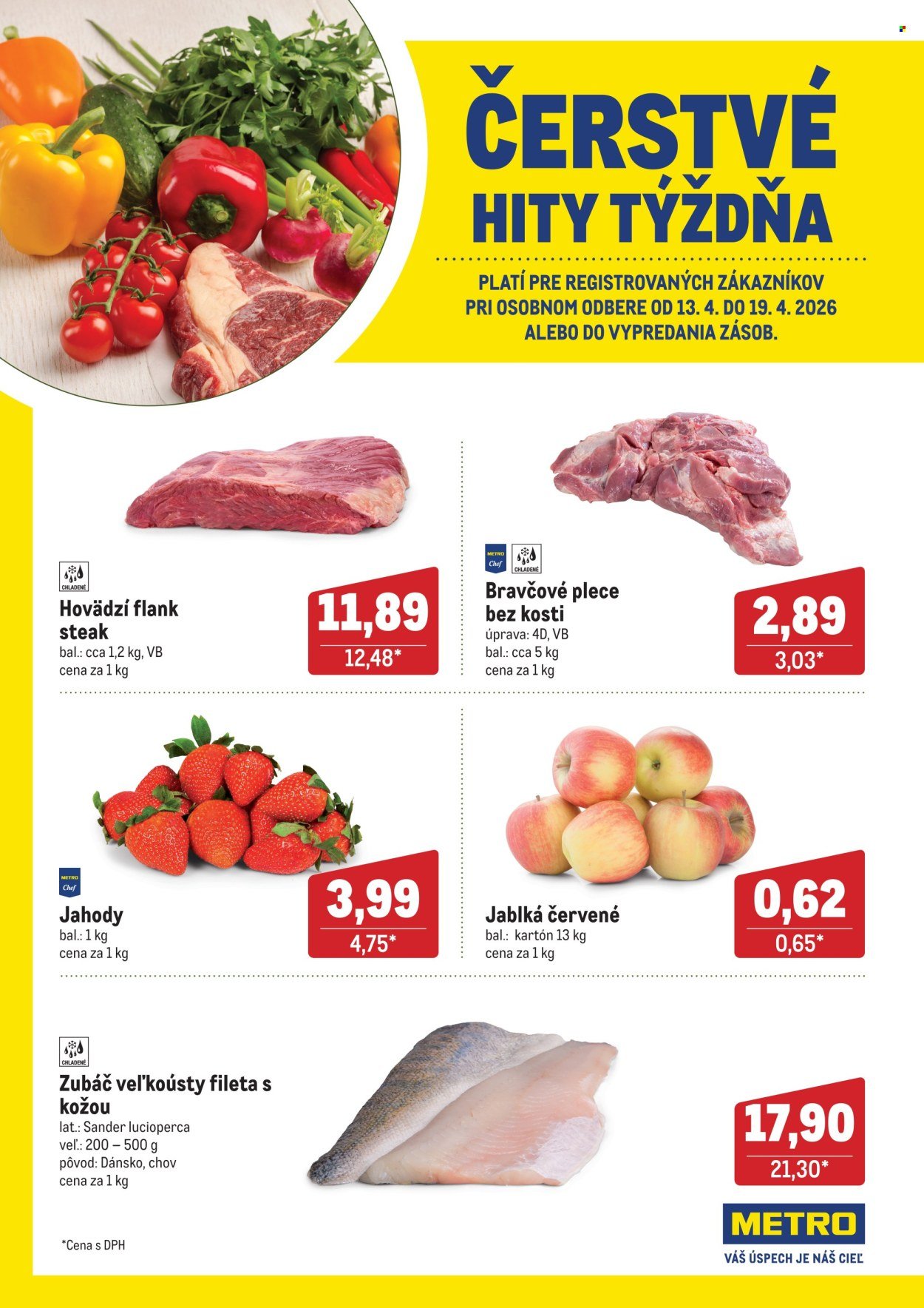 METRO leták - Čerstvé hity týždňa (2026-04-13 - 2026-04-19) | 1