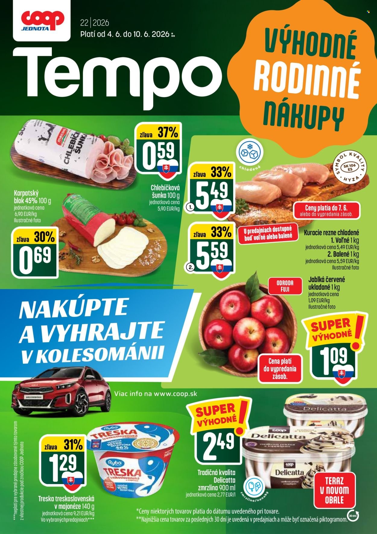 COOP JEDNOTA leták - Od štvrtka 4.6.2026