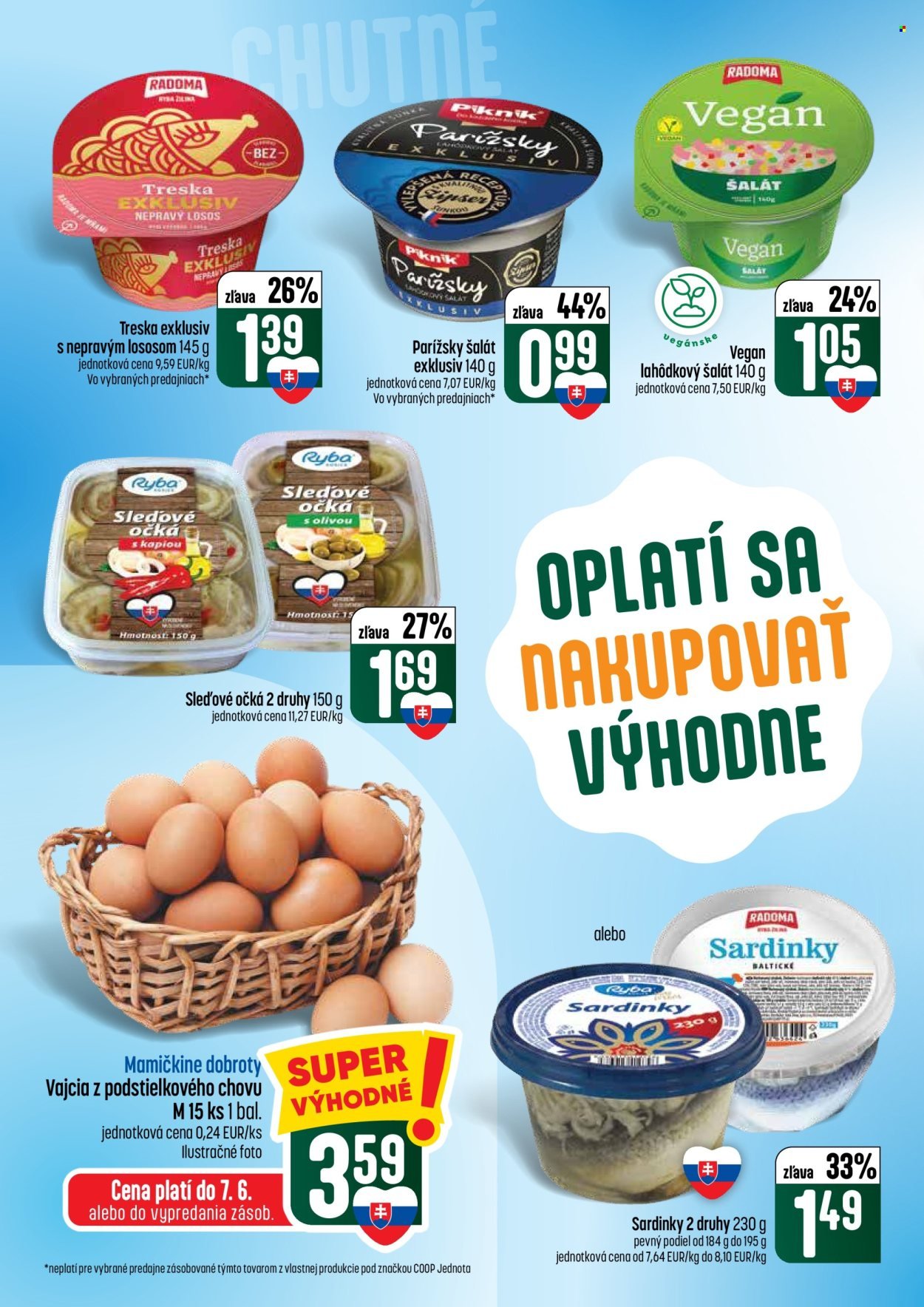 COOP JEDNOTA leták - Od štvrtka 4.6.2026
