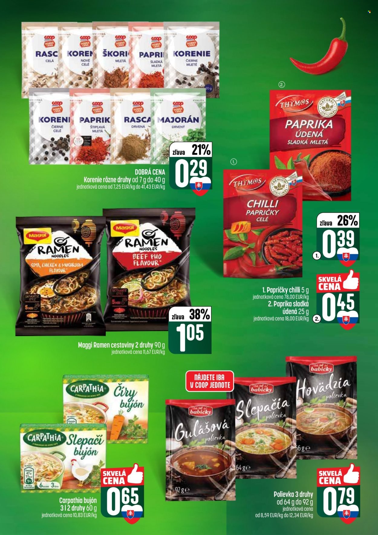 COOP JEDNOTA leták - Od štvrtka 4.6.2026