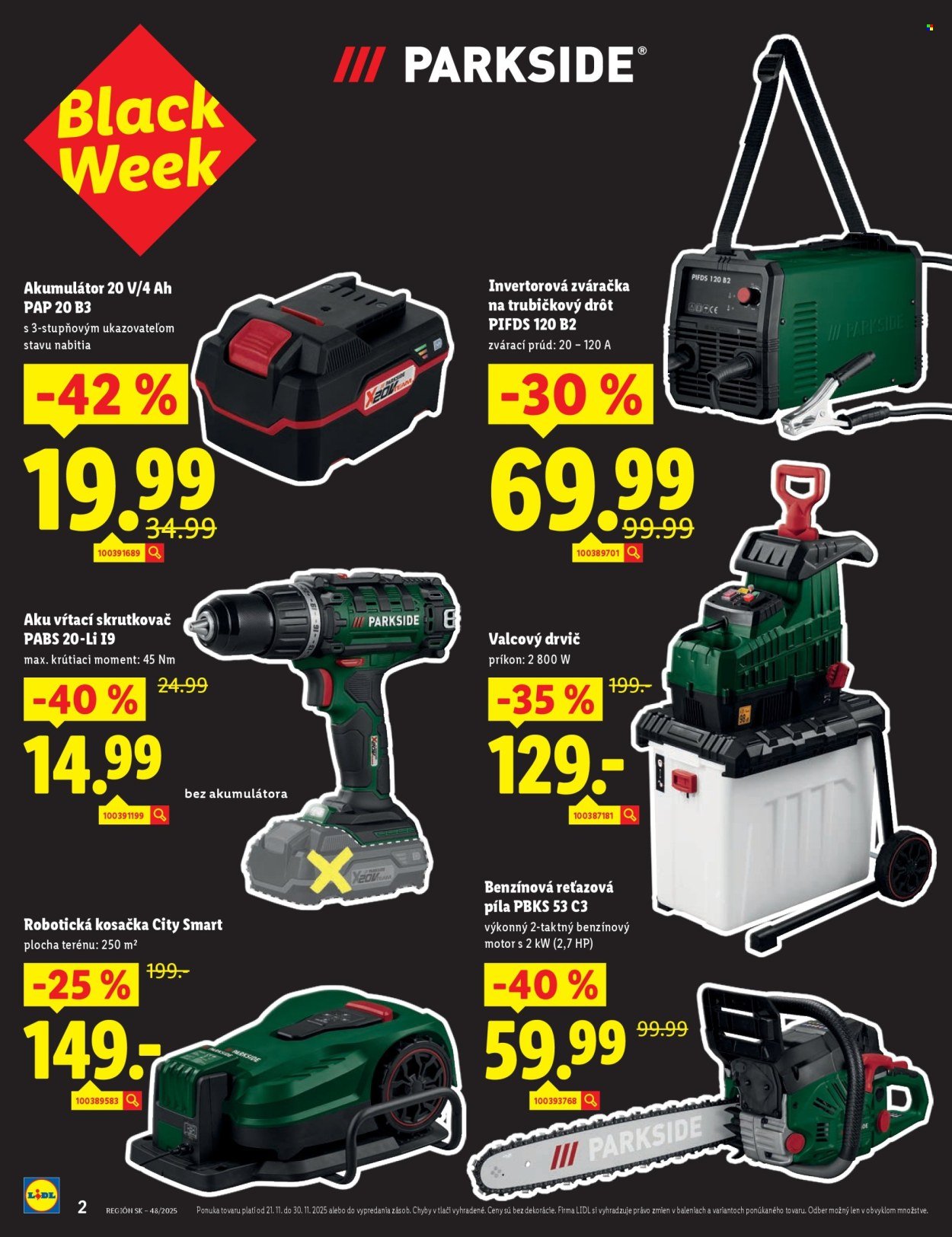 LIDL leták - Od piatka 21.11.2025 (2025-11-21 - 2025-11-30) | 2