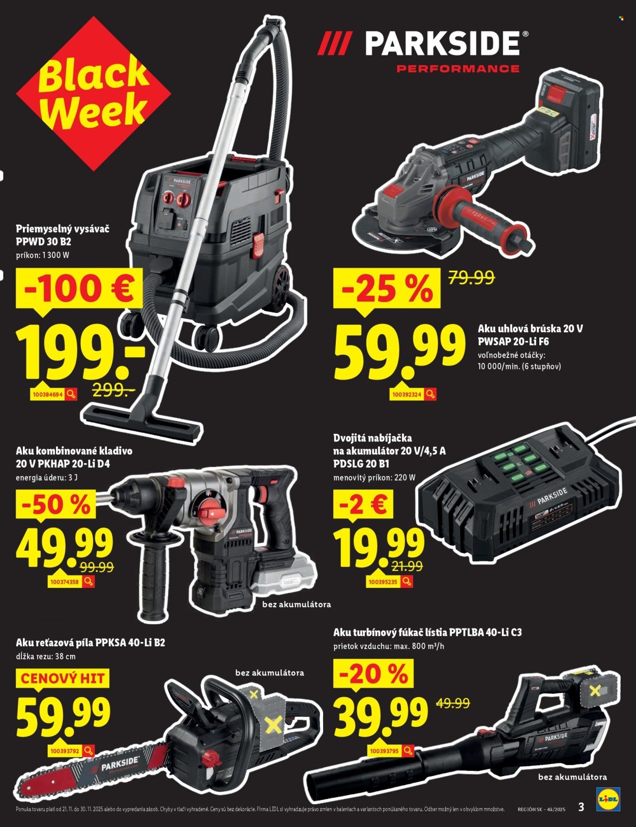 LIDL leták - Od piatka 21.11.2025 (2025-11-21 - 2025-11-30) | 3