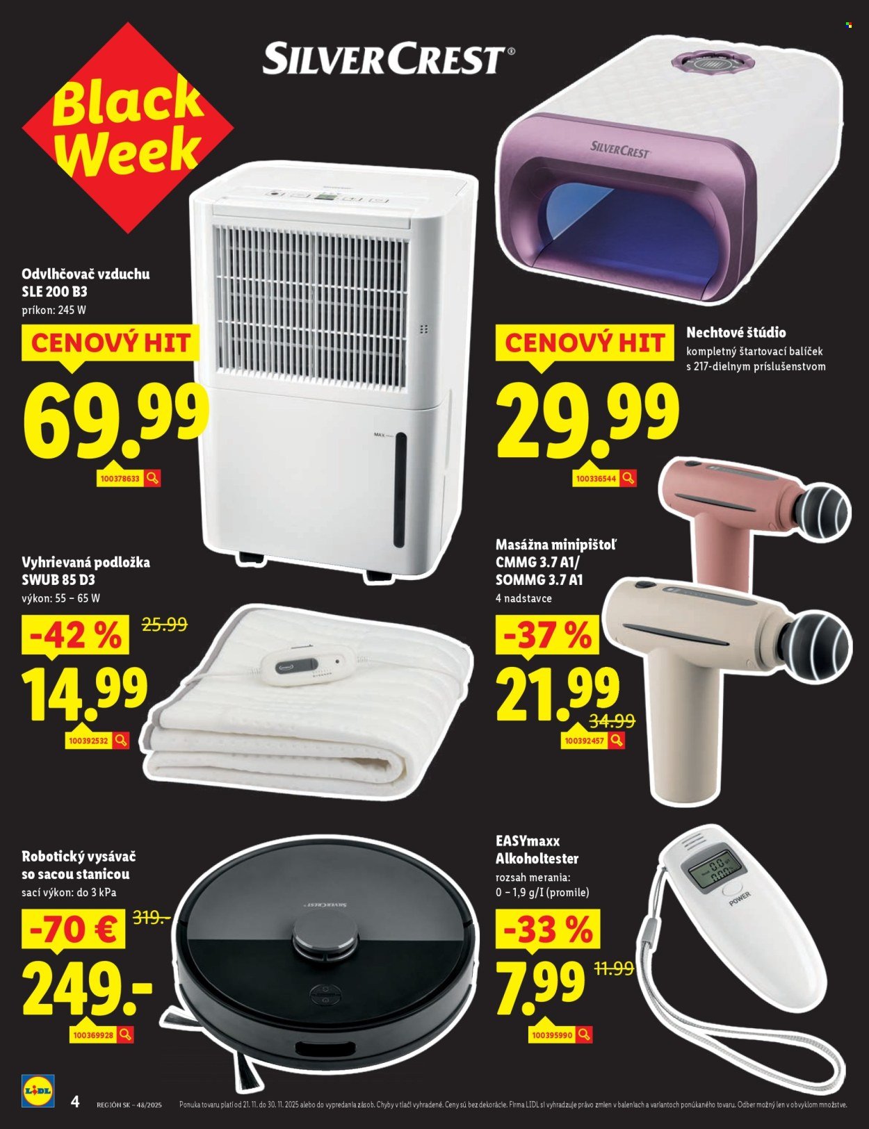LIDL leták - Od piatka 21.11.2025 (2025-11-21 - 2025-11-30) | 4