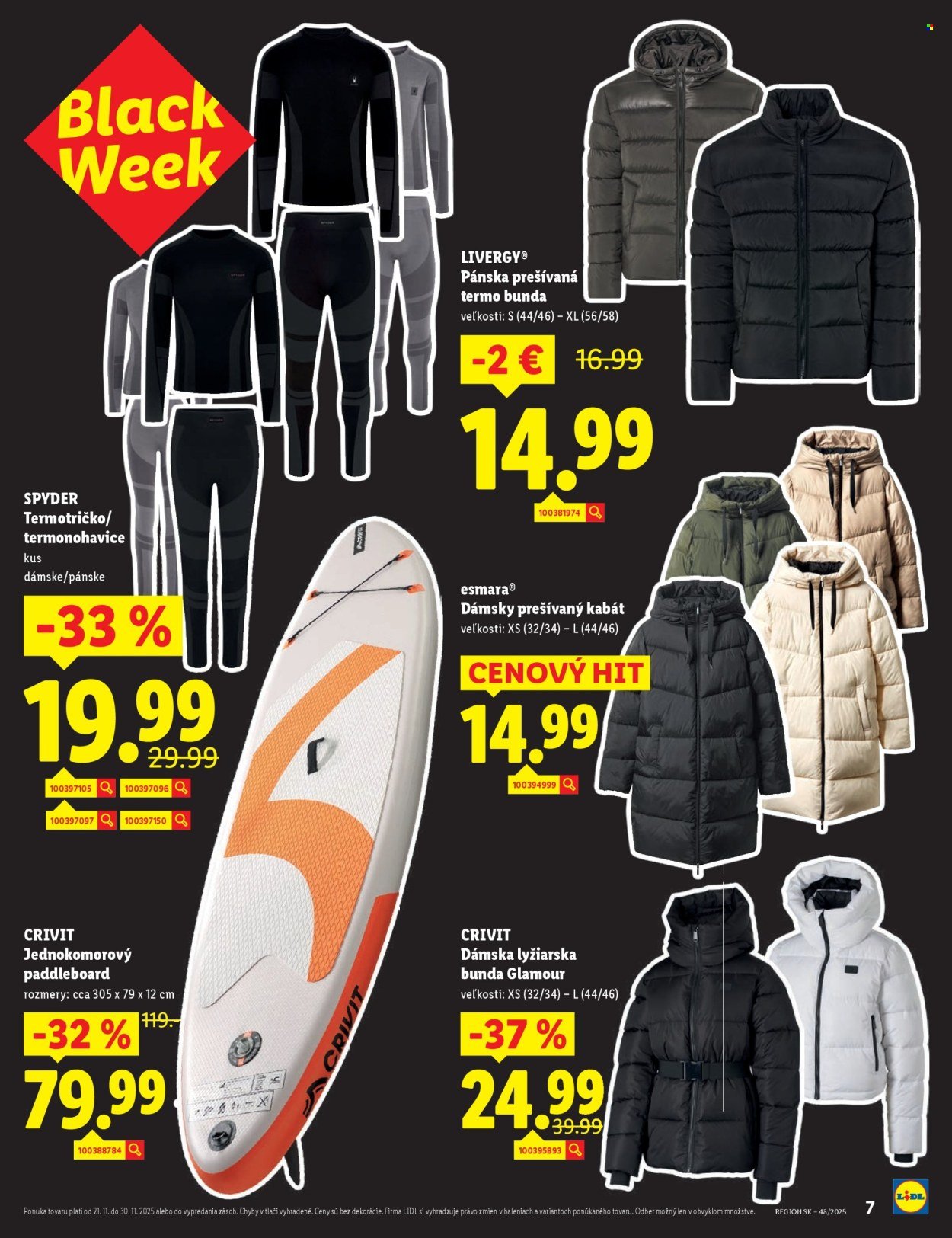 LIDL leták - Od piatka 21.11.2025 (2025-11-21 - 2025-11-30) | 7