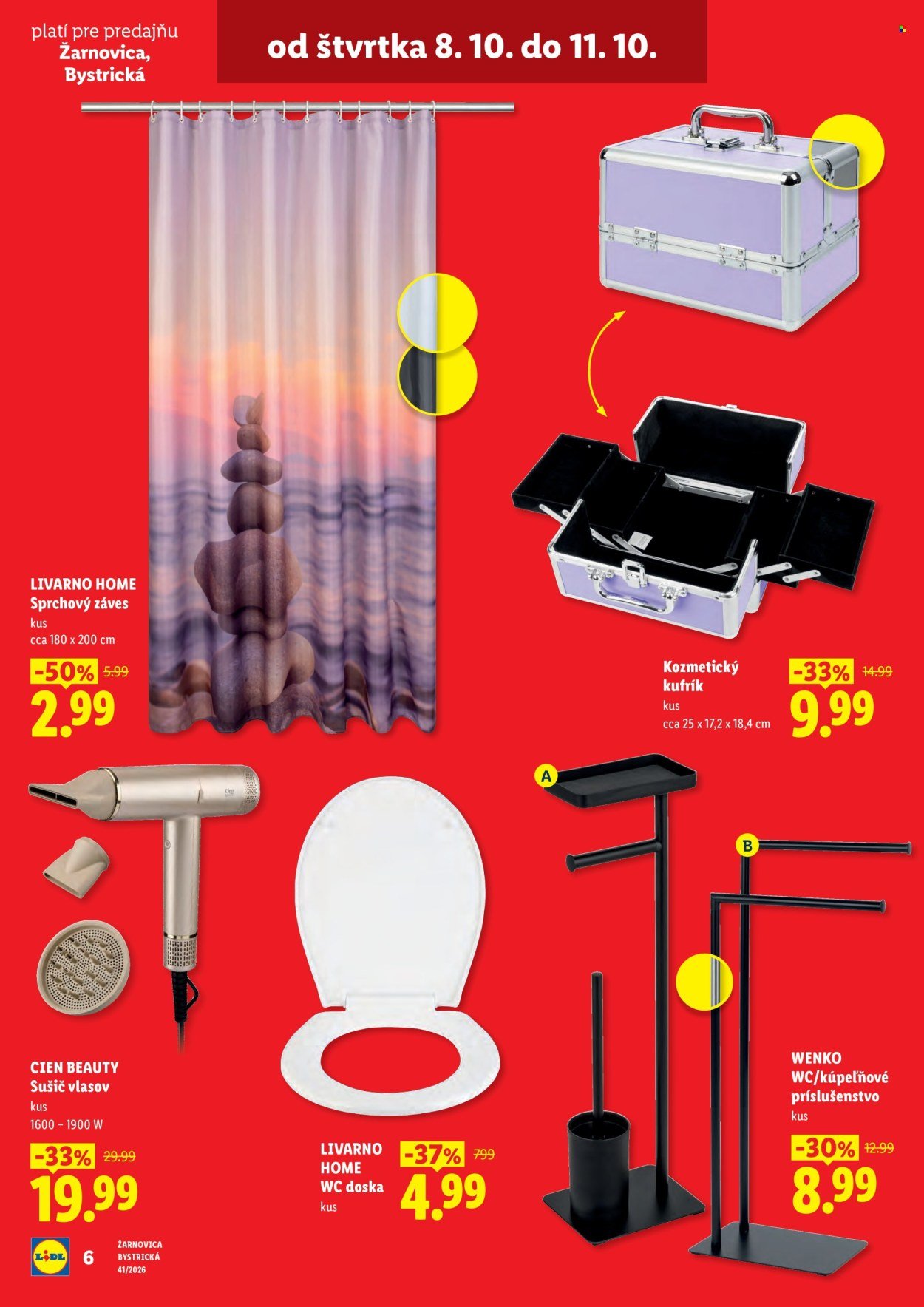 LIDL leták - Nová predajňa Žarnovica
