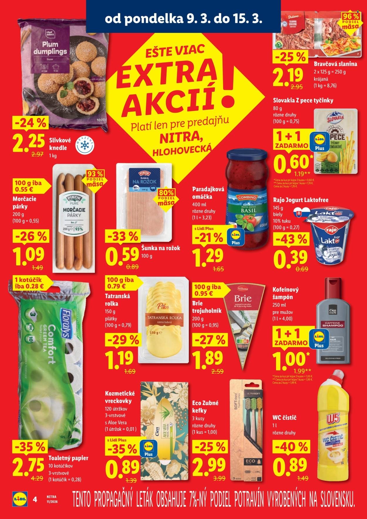 LIDL leták - Nová predajňa v Nitre (2026-03-09 - 2026-03-15) | 4