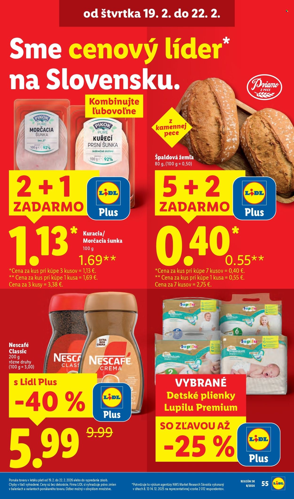 LIDL leták - Od štvrtka 19.2.2026 (2026-02-19 - 2026-02-22) | 14