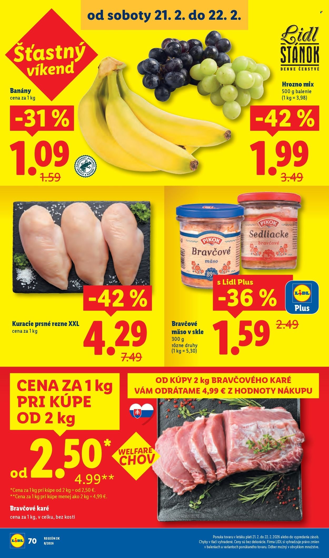 LIDL leták - Od štvrtka 19.2.2026 (2026-02-19 - 2026-02-22) | 43