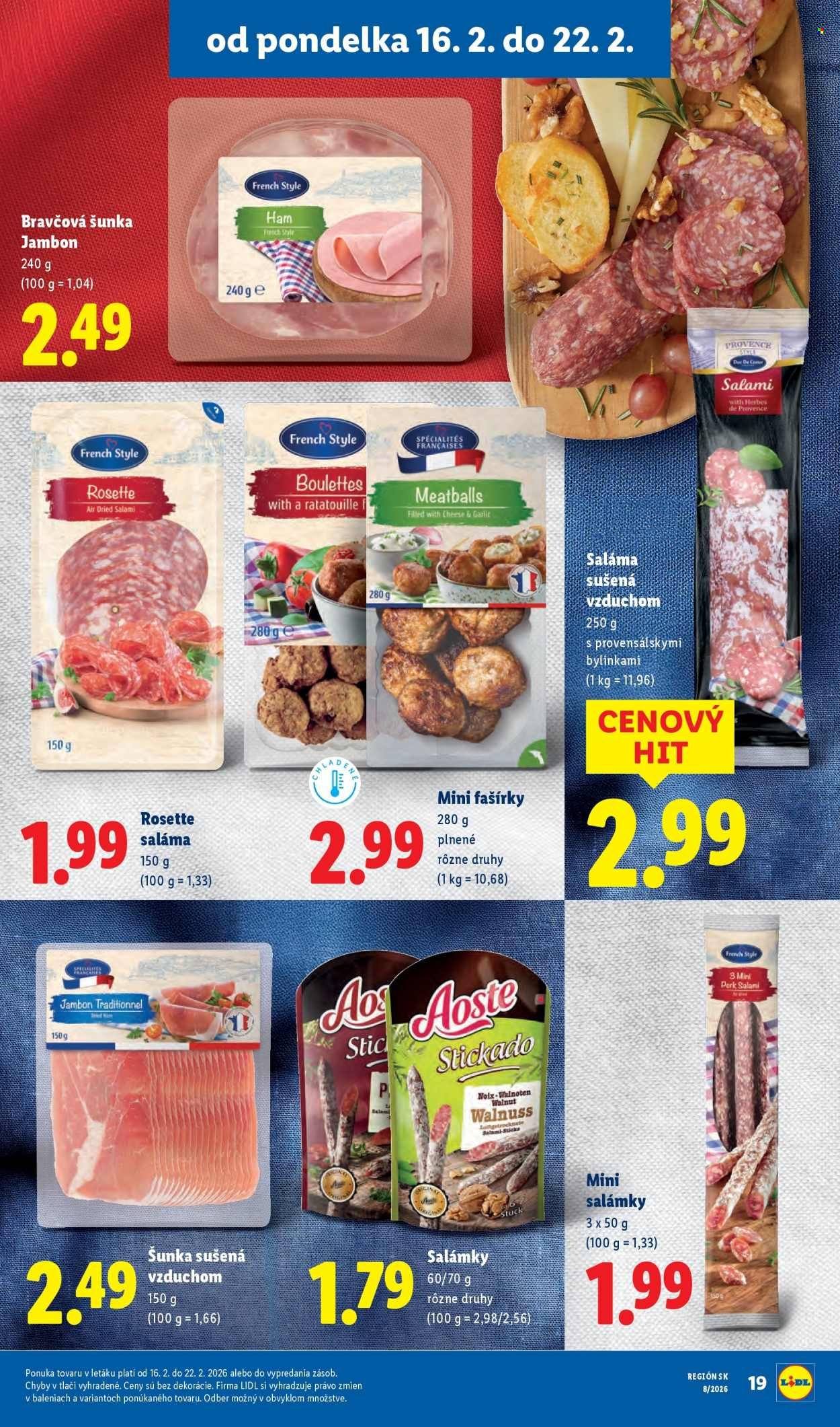 LIDL leták - Od štvrtka 19.2.2026 (2026-02-19 - 2026-02-22) | 53