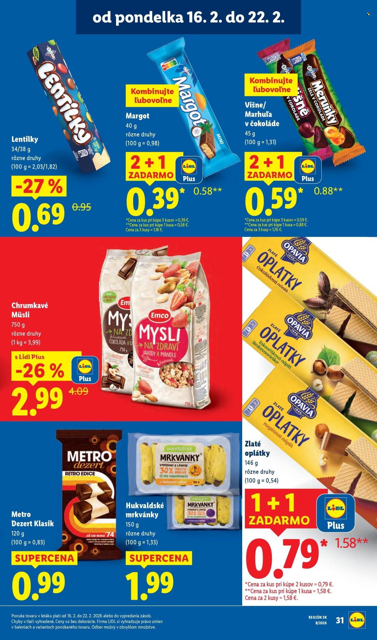 LIDL leták - Od štvrtka 19.2.2026 (2026-02-19 - 2026-02-22) | 67