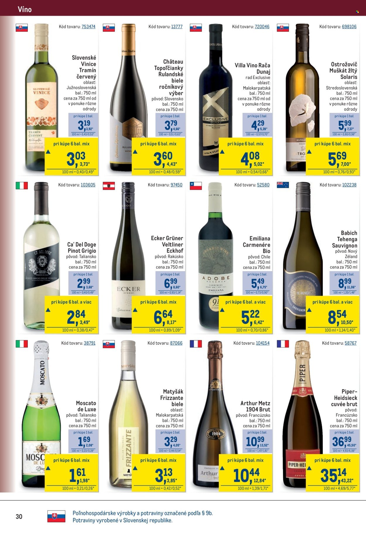 METRO leták - Maloobchod (2026-02-25 - 2026-03-10) | 30