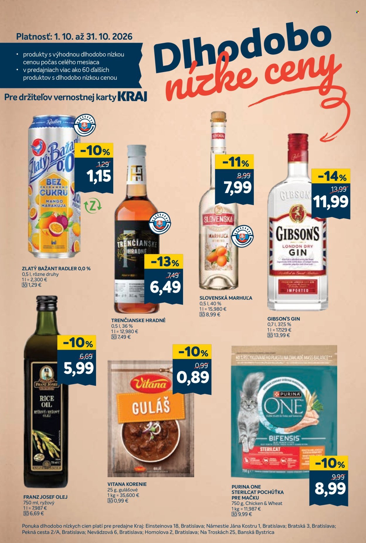KRAJ leták - Od štvrtka 8.10.2026