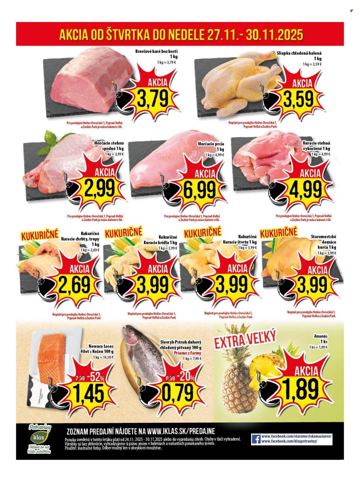 KLAS leták - Od pondelka 24.11.2025 (2025-11-24 - 2025-11-30) | 25