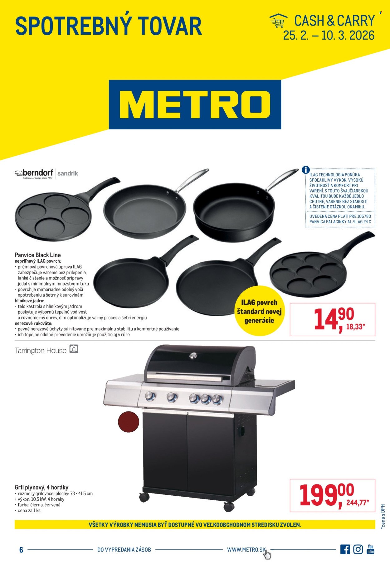 METRO leták - Spotrebný tovar (2026-02-25 - 2026-03-10) | 1