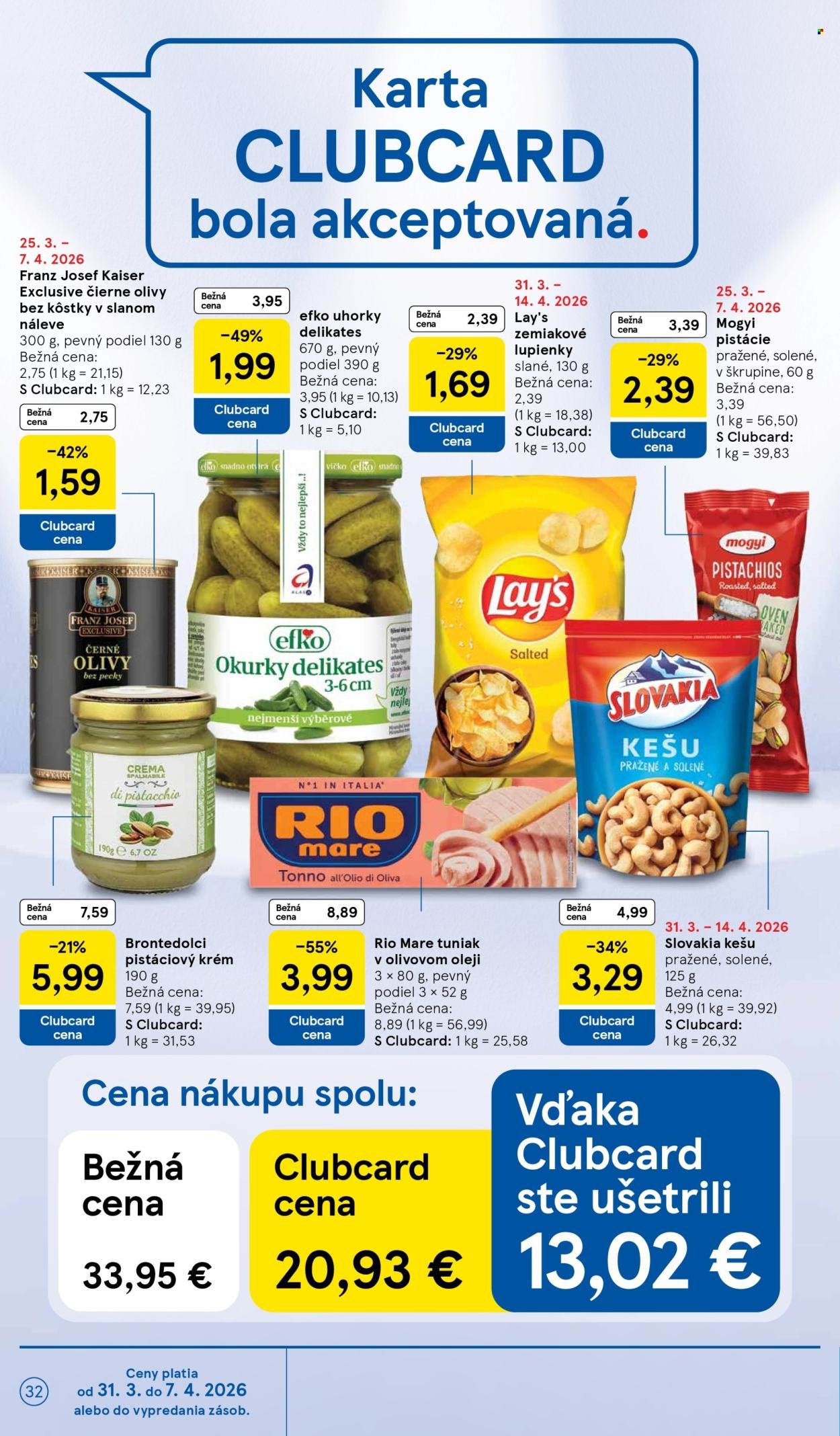 TESCO leták - Od utorka 31.3.2026 (2026-03-31 - 2026-04-07) | 32