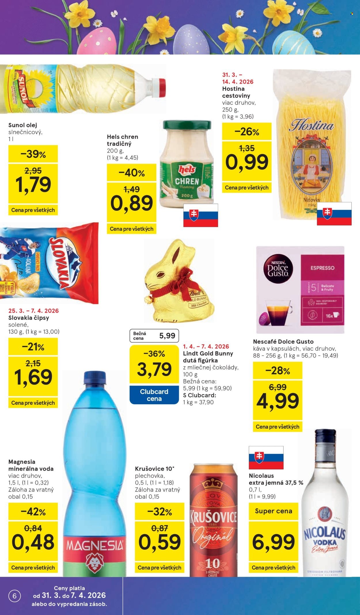TESCO leták - Od utorka 31.3.2026 (2026-03-31 - 2026-04-07) | 6