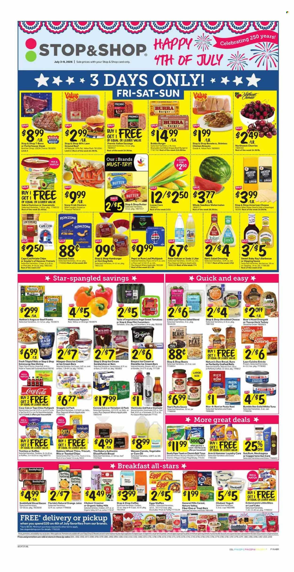 STOP & SHOP ad - from Fri, July 3, 2026