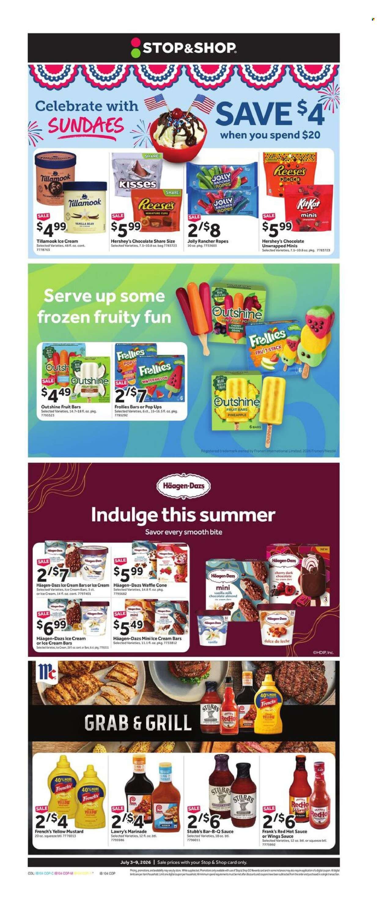 STOP & SHOP ad - from Fri, July 3, 2026