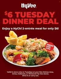 HY-VEE ad - Tuesday Dinner Deal