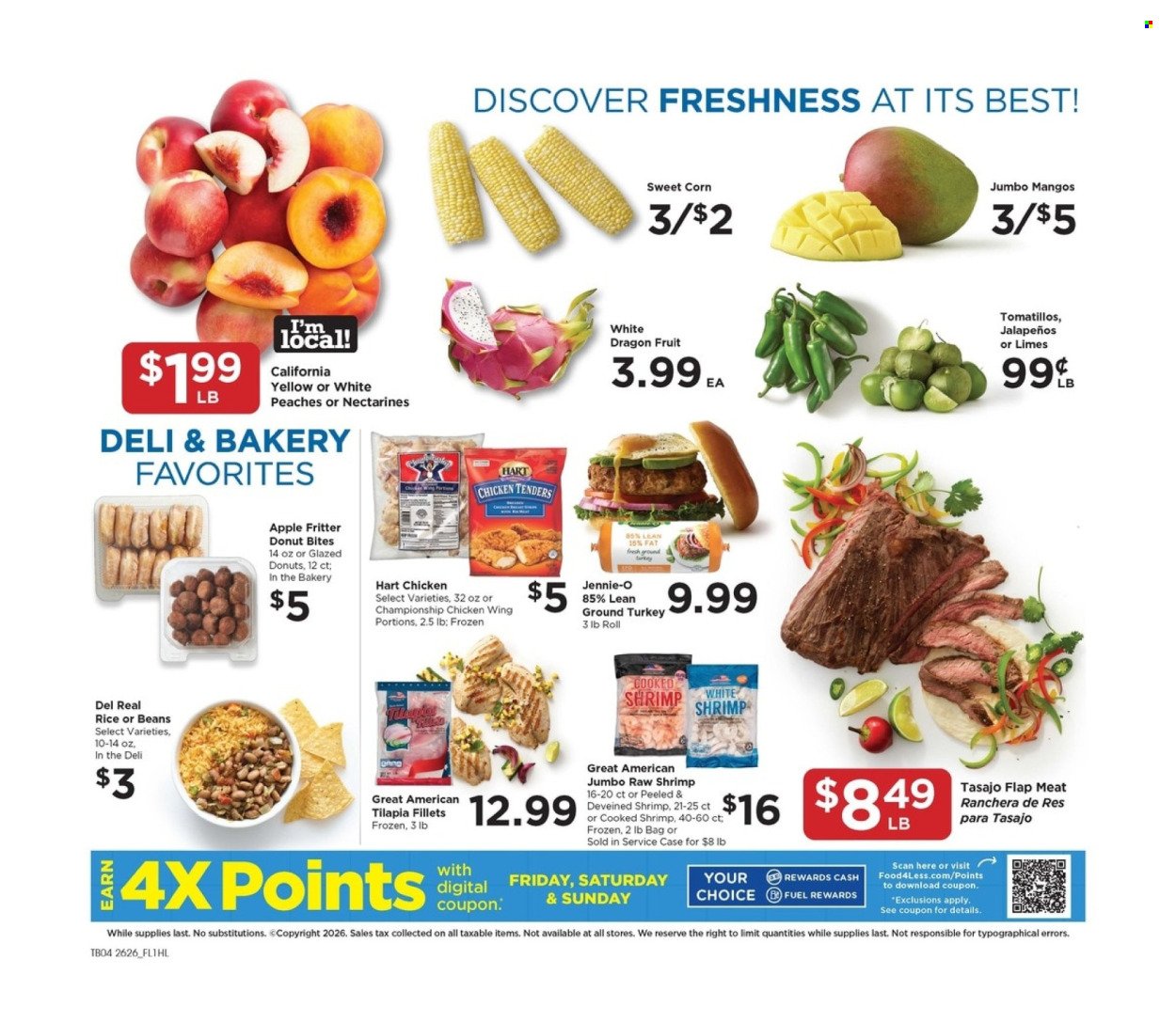 FOOD 4 LESS ad - Weekly Ad