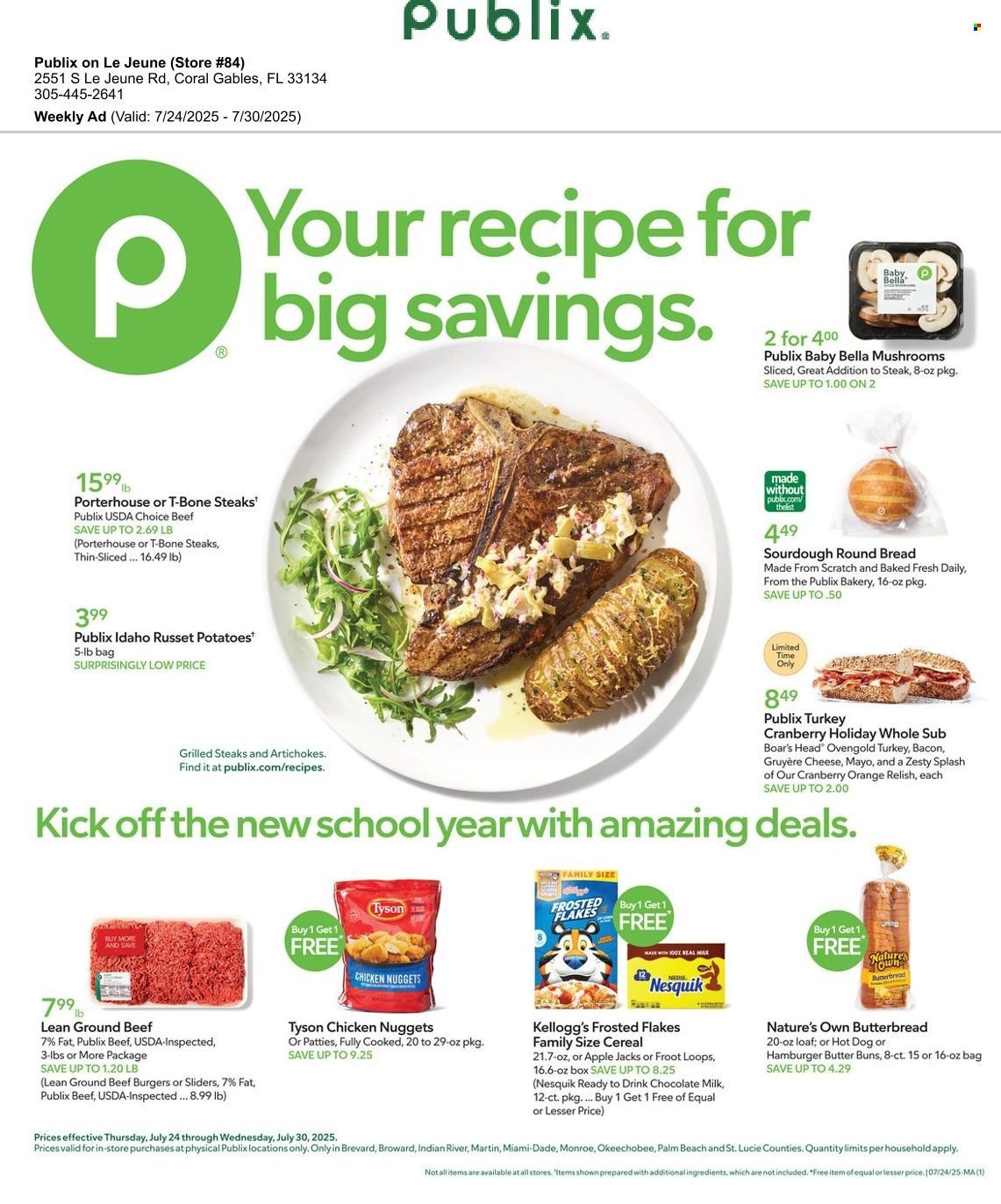 PUBLIX ad - Weekly Ad (2025-07-23 - 2025-07-29) | 1