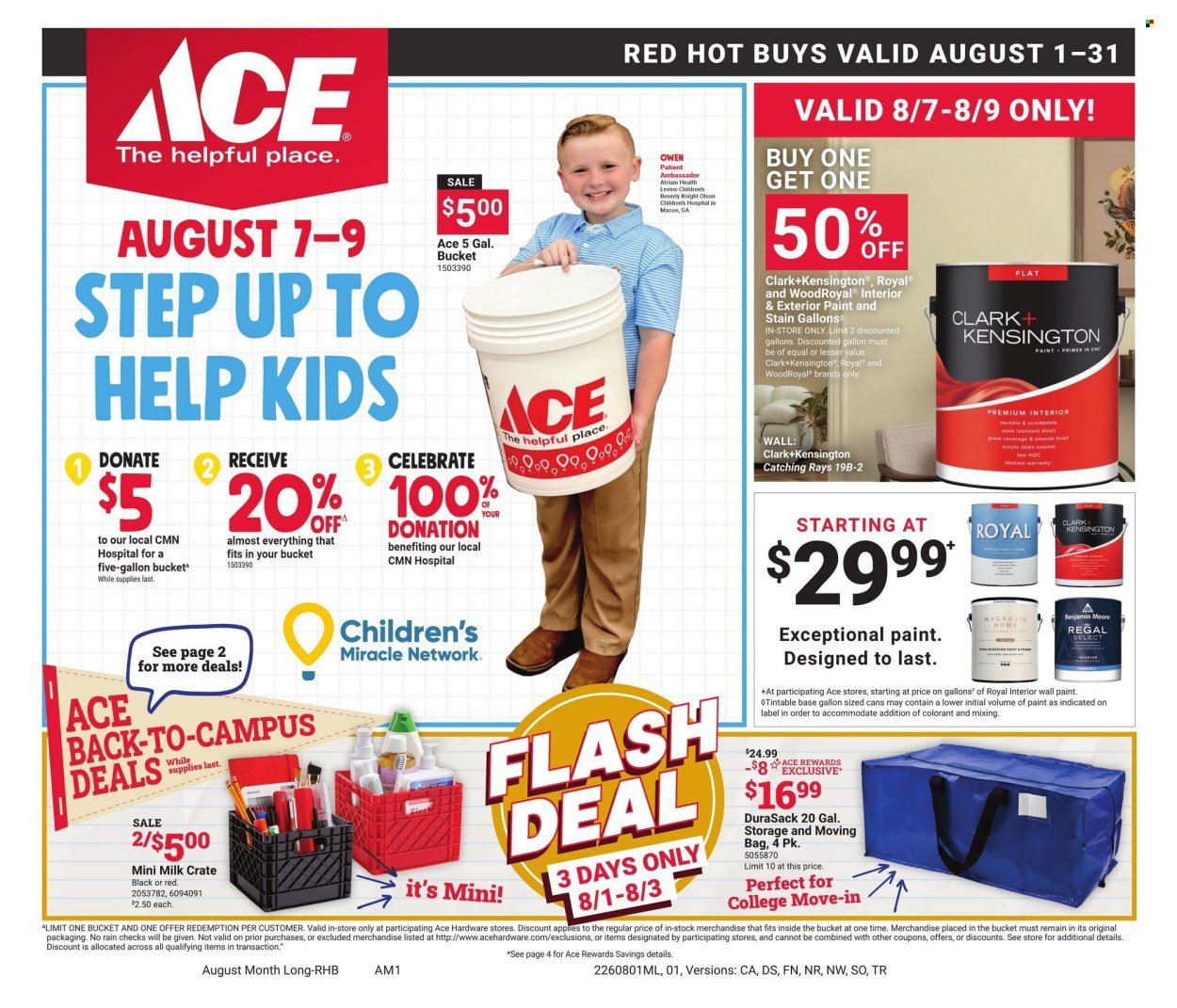 GIANT EAGLE ad - ACE Insert