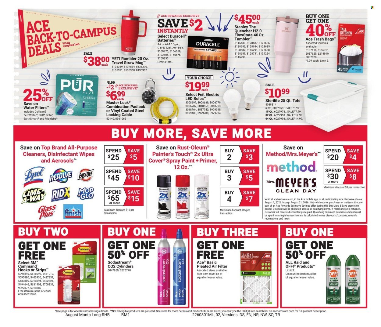 GIANT EAGLE ad - ACE Insert