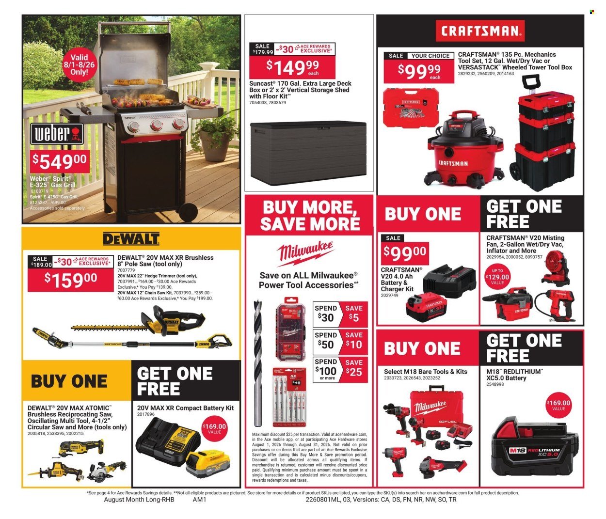 GIANT EAGLE ad - ACE Insert