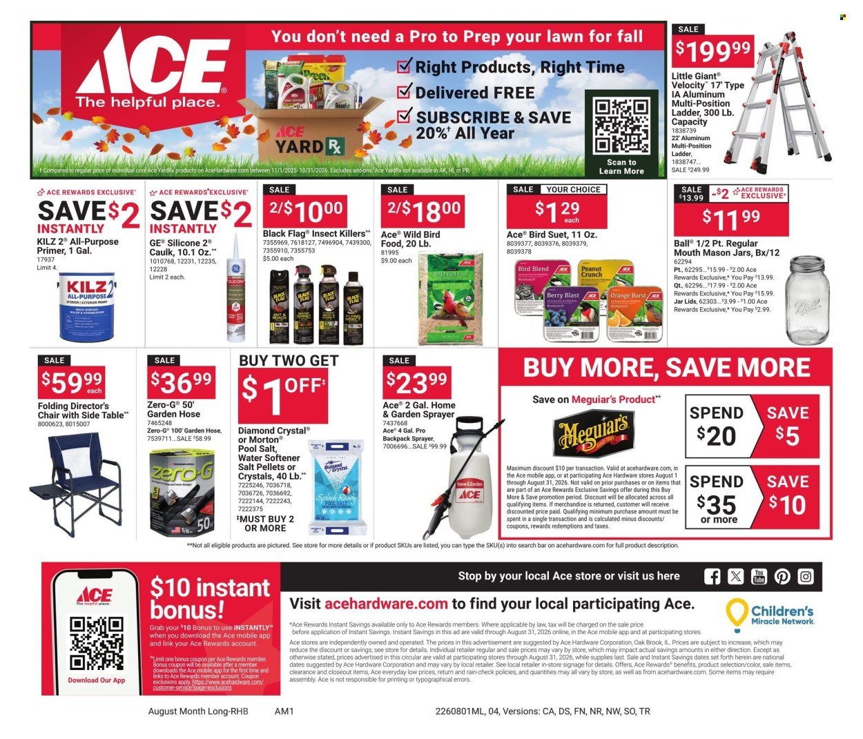 GIANT EAGLE ad - ACE Insert