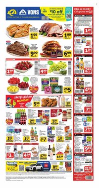 VONS ad - Weekly Ad