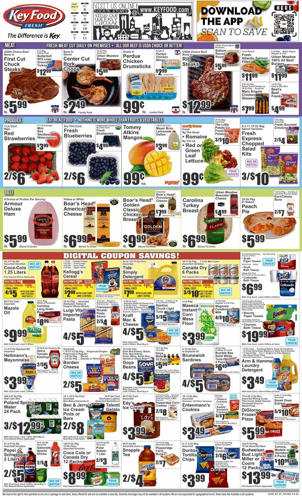 KEY FOOD ad - from Fri, June 5, 2026