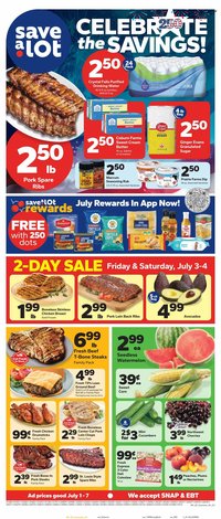 SAVE A LOT ad - Weekly Ad