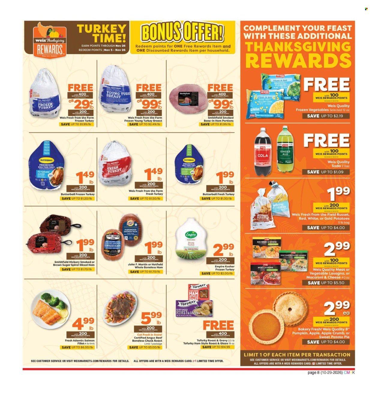 WEIS ad - Ad Specials