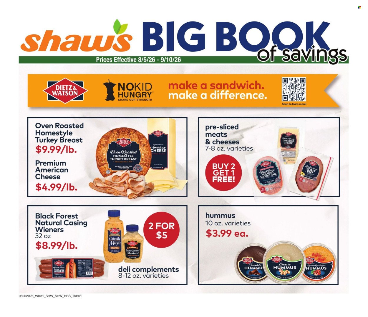 SHAW’S ad - Big Book of Savings