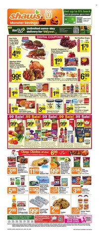 SHAW’S ad - Weekly Ad
