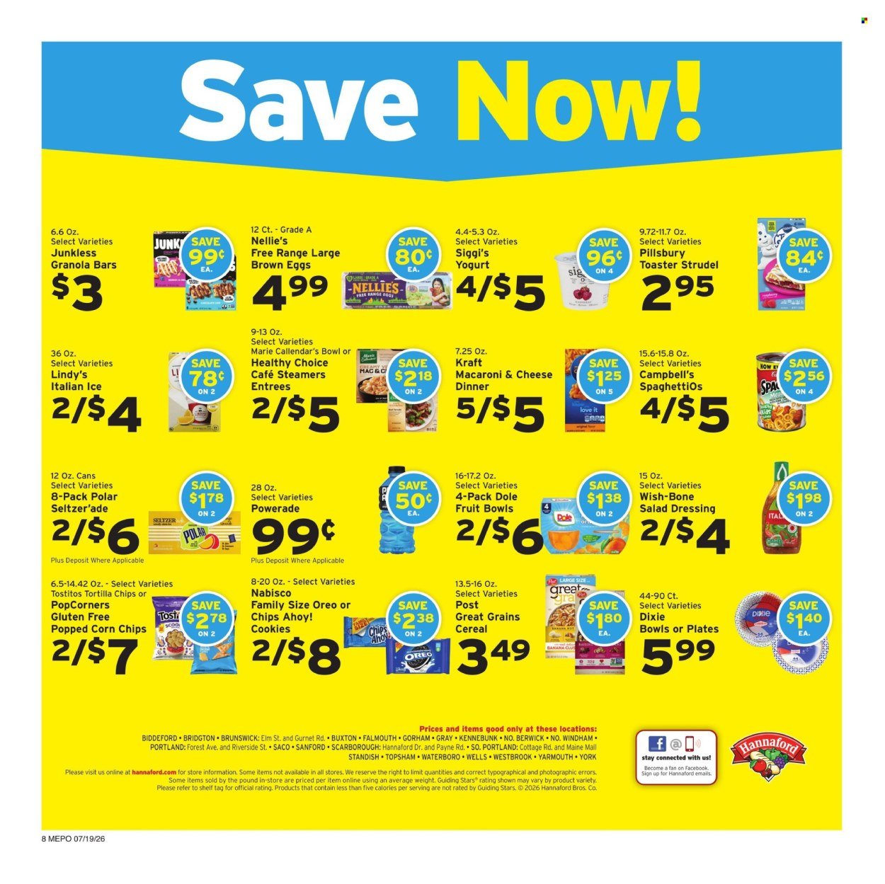 HANNAFORD ad - Weekly Ad