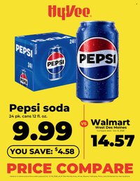 HY-VEE ad - Pepsi Sale