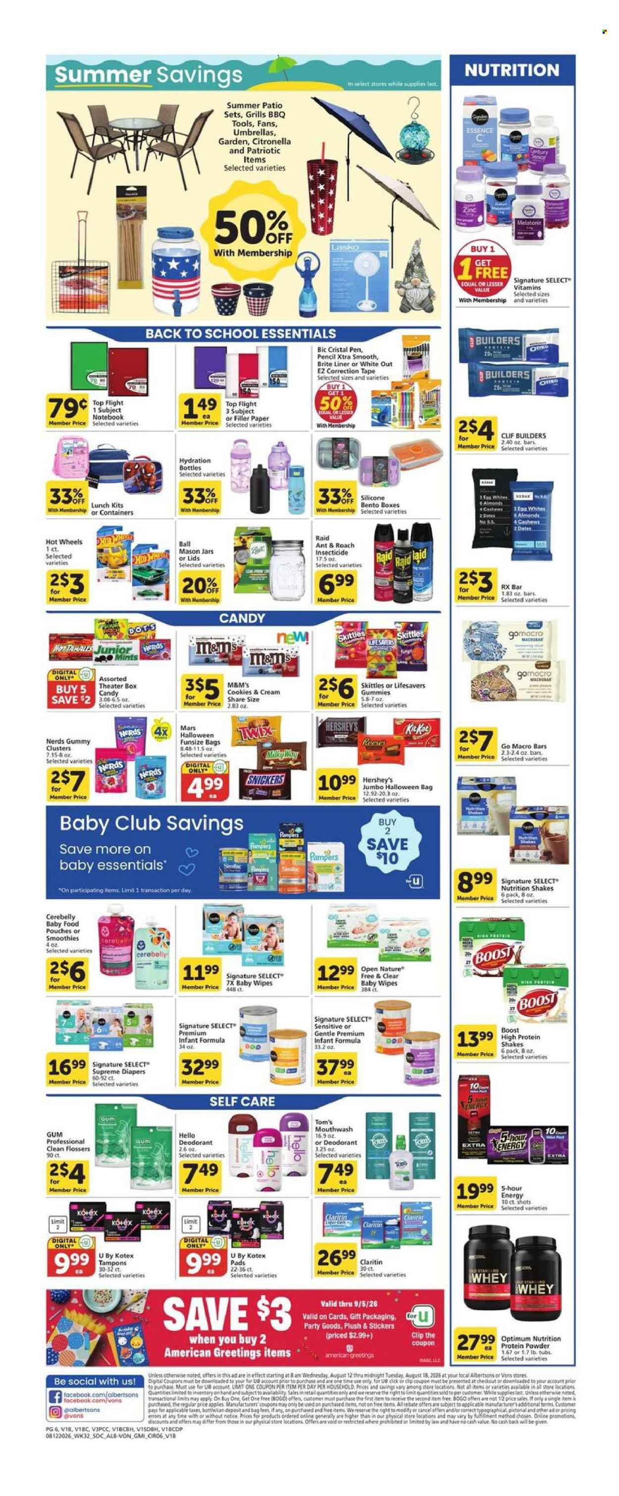 ALBERTSONS ad - Weekly Ad
