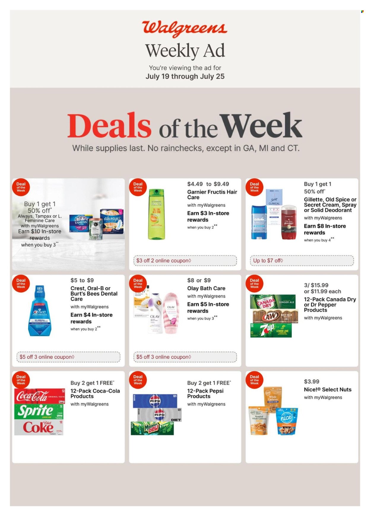 WALGREENS ad - Weekly Ad